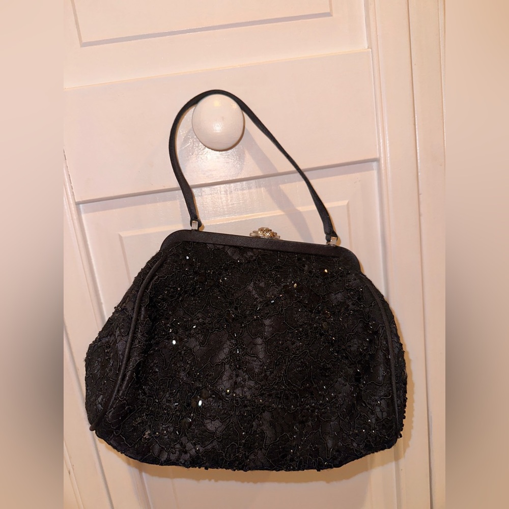 Talbot’s Black Sparkly Handbag